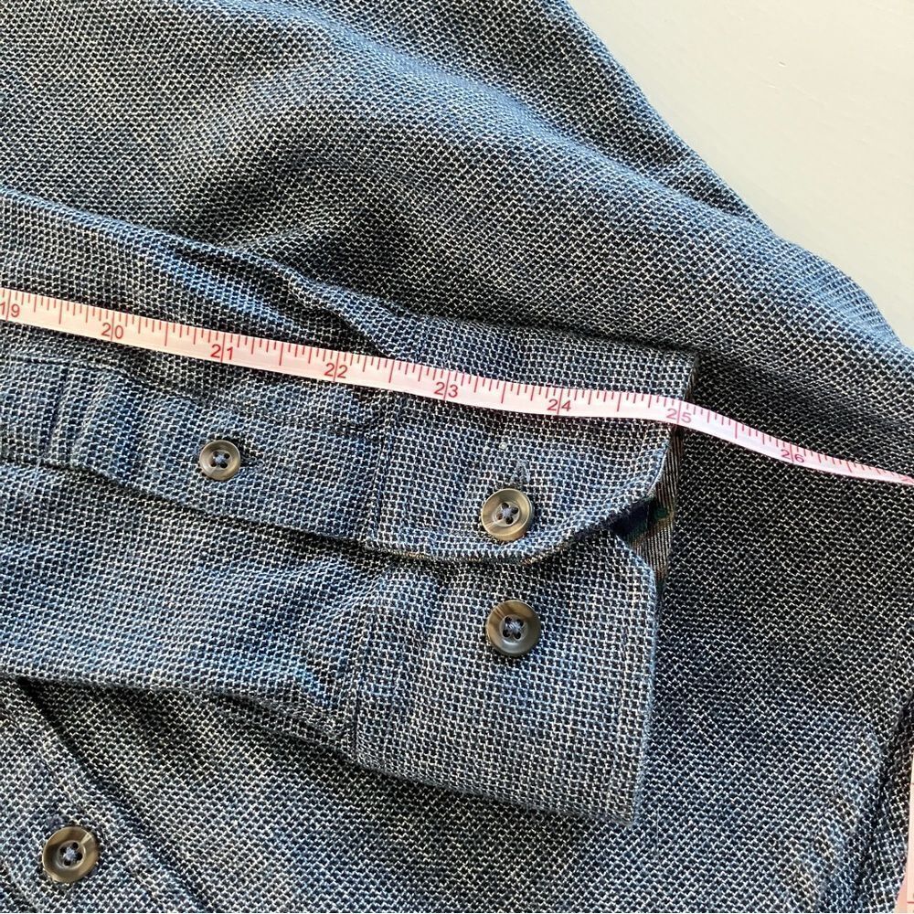 Textured Button-Down LS Shirt - Picture 9 of 9